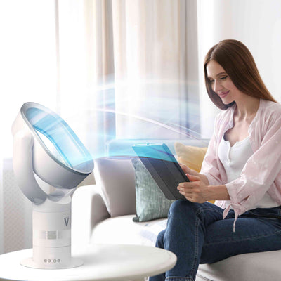 Vortex Air™ Zero - Bladeless Cooling Desk Fan