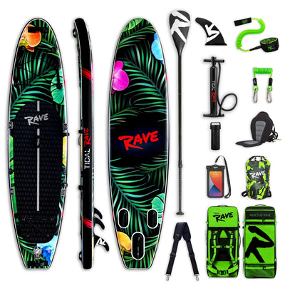 Tidal Rave™ ACRYLIC - (Limited Edition) 10’6 Inflatable Paddle Boards