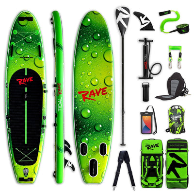 Tidal Rave™ ACRYLIC - (Limited Edition) 10’6 Inflatable Paddle Boards