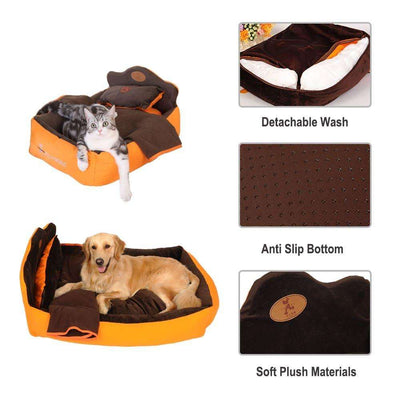 Hoopet™ Super Cosy Dog Bed / Duvet & Pillow (XL Best Seller) - HotSnap