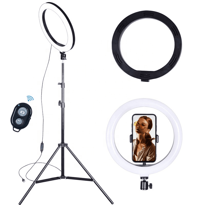 Ring light and discount tripod