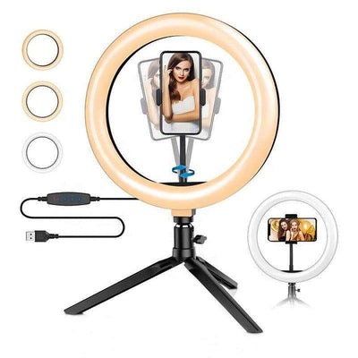Hotsnap™ Makeup Selfie Desk Ring Light - HotSnap