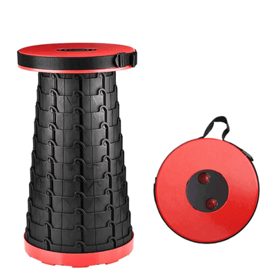 Retractable discount portable stool