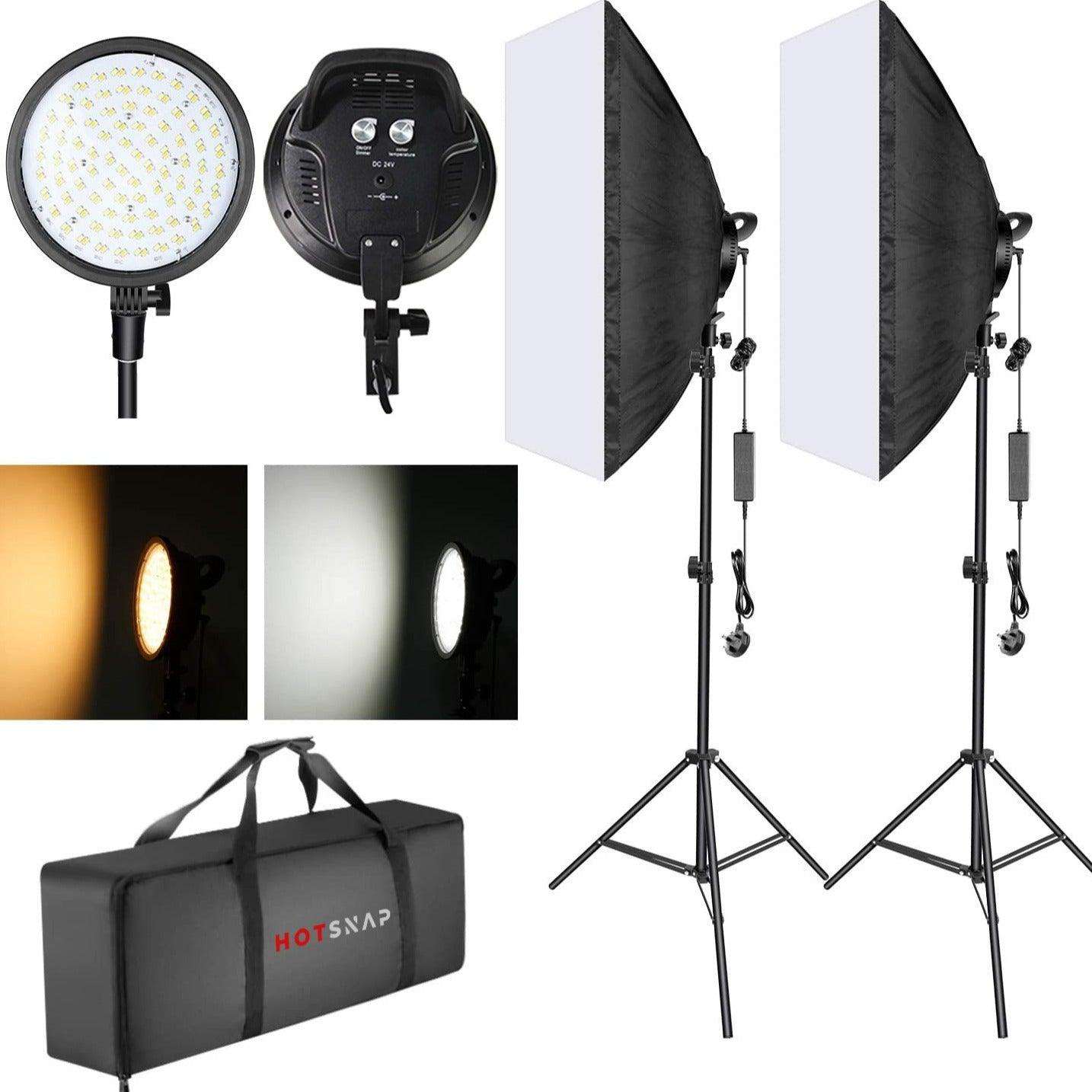Hotsnap™ Softbox Lighting Photography Kit - HotSnap
