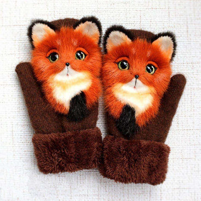 Kozy™ Warm Fury Animal Gloves - HotSnap