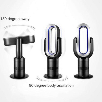 Vortex Air™ Oscillating Bladeless Fan Heater & Cooler - HotSnap